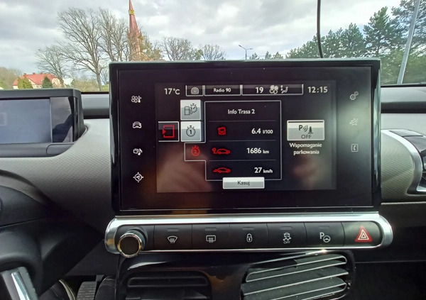 Citroen C4 Cactus cena 39900 przebieg: 159900, rok produkcji 2017 z Bielawa małe 154